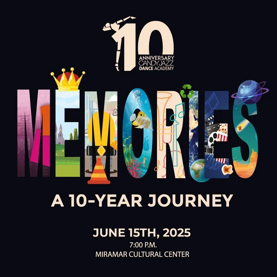 MEMORIES, a 10-Year Journey - the anniversary show key art