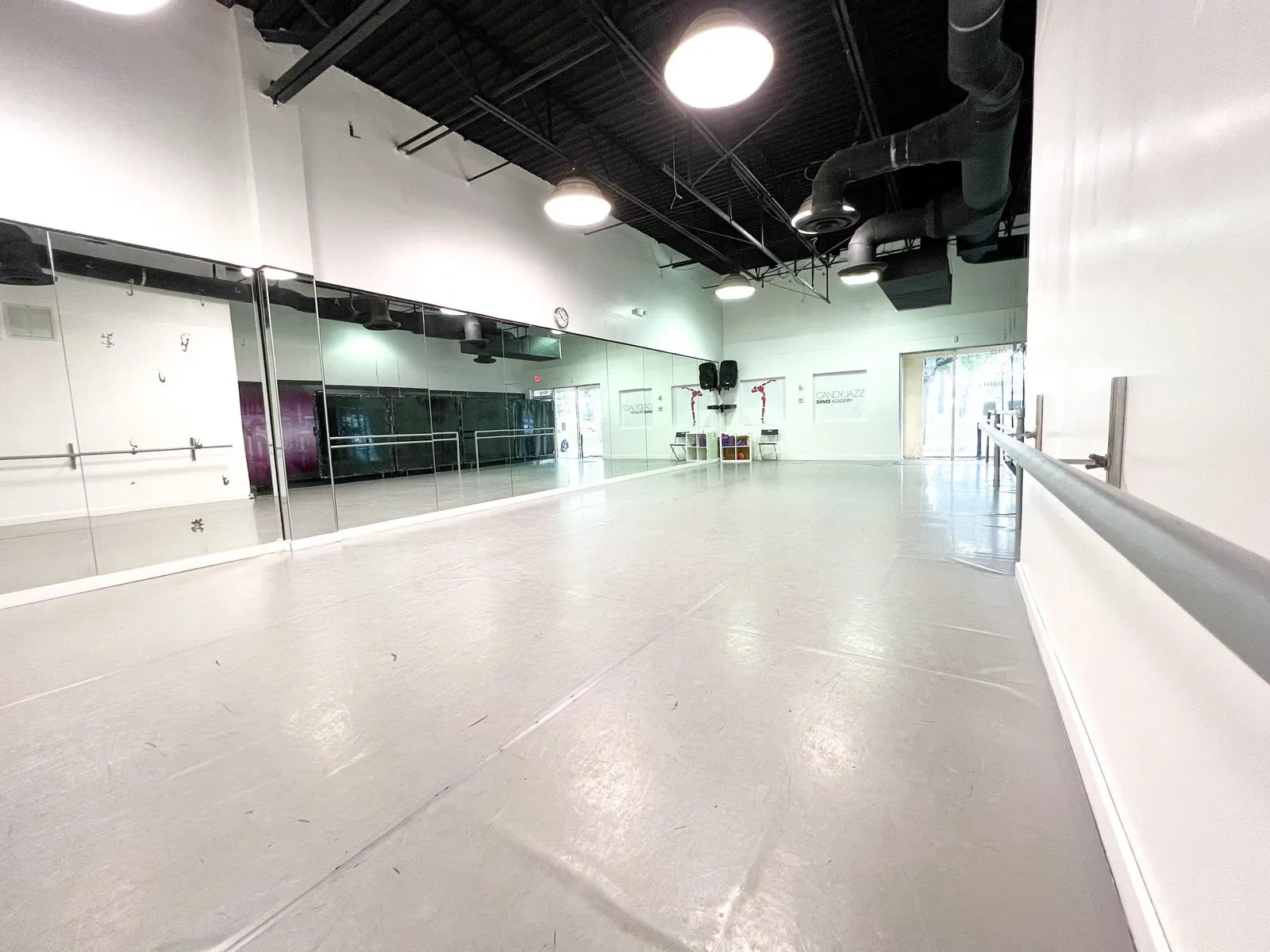 The Candy Jazz studio floor in Davie, Florida
